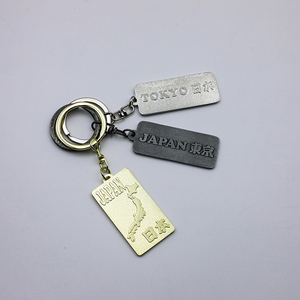 Llavero de metal de Tokio, Japón, de aleación de zinc, rectangular, de moda, recuerdo, resistente, de aleación de zinc esmaltado - Product Image 4