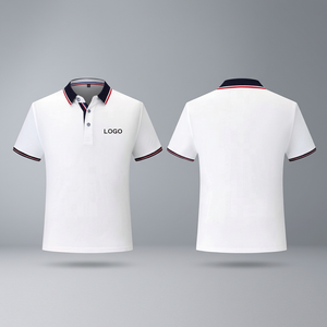 Camiseta Deportiva de Golf Casual de Manga Corta, Ajustada, Transpirable, 100% Poliéster, con Estampado por Transferencia de Calor, de Alta Calidad - Product Image 2