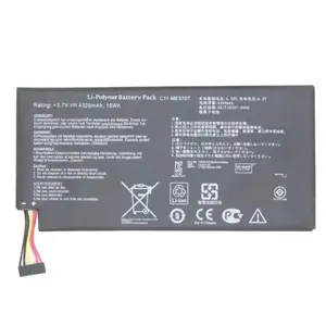 RUIXI pil 4325mAh C11-ME370T pil Asus Google Nexus 7 için Asus 7 2012 Wifi sürüm 1 nesil C11-ME370T  tablet bataryası