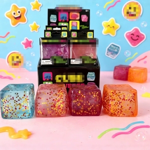 ของเล่นบีบก้อนน้ำแข็ง บรรเทาความเครียด ของเล่นนุ่มนิ่ม บีบเล่นได้ ขายส่งจากโรงงานโดยตรง MOQ ต่ำ - Product Image 3