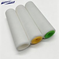 Rullo per Pittura Fai-da-Te in Poliestere ad Alta Elasticità da 9 Pollici (230mm) con Impugnatura/Copertura a Sgancio Rapido, Lunghezza Pelo 6mm, Logo Personalizzabile