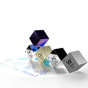 Лучшие продажи 1 дюйм 1,5 дюймов силиконовый куб Si металлический элемент куб