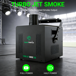 Machine à fumée RGB 3500W réglable avec télécommande et garantie d'un an pour les mariages - Product Image 2