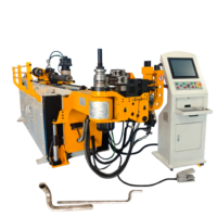 Nueva Dobladora de Tubos Hidráulica CNC con Motor PLC Automático de Alta Precisión para Tubos Cuadrados y Redondos de Acero Inoxidable y Aluminio con Mecanizado
