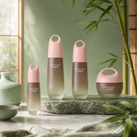 Bouteilles en verre et pots à crème très demandés 50g 40ml 100ml 120ml – Emballages cosmétiques avec pompe pulvérisatrice, couleurs personnalisées pour commandes en gros