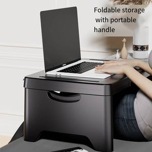 Bureau d'ordinateur portable pliant portable pour bureau à domicile et table d'ordinateur de <span class=keywords><strong>camping</strong></span> en plein air pour voiture et endroits variés - Product Image 4