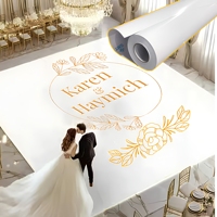 Autocollant de sol de danse doré effet miroir pour mariage, amovible, auto-adhésif, en vinyle PVC, sans résidu, pour allée de cérémonie, événements et fêtes