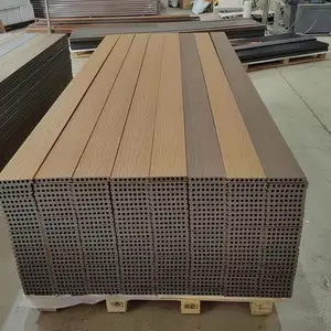 Customized Professional Wpc Decking Board Exterior Flooring Decking Board Wood Plastic Composite Wpc Decking