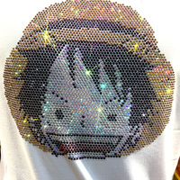 Petit MOQ Personnalisable Motifs de transfert thermique en strass thermocollants pour T-shirts et Nœuds papillon