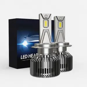 कारखाने अच्छी कीमत एलईडी A8 H11 ऑटो प्रकाश प्रणालियों मोटर वाहन भागों हेडलाइट 10000lm 60W एलईडी headlamp h1 h4 h7 एलईडी