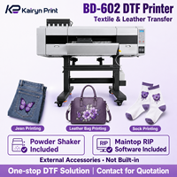 Printer DTF 302B 2*i3200A1 420mm Ukuran A2 12sqm/jam CMYKW All in One untuk Produksi Massal Kaos dan Hoodie