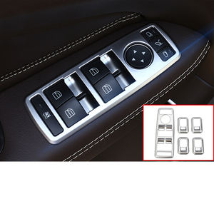 Панель переключателя стеклоподъемника автомобиля из углеродного волокна, хромированные отделки для mercedes benz gle gls <span class=keywords><strong>m</strong></span> gl class <span class=keywords><strong>g</strong></span> w166 x166 w463 kit a b x204 w176 w246 - Product Image 6