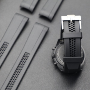 Correa de Reloj de Caucho de Alta Calidad de 20 mm con Extremos Curvos para Omega X <span class=keywords><strong>Swatch</strong></span> <span class=keywords><strong>Moonswatch</strong></span> - Product Image 6