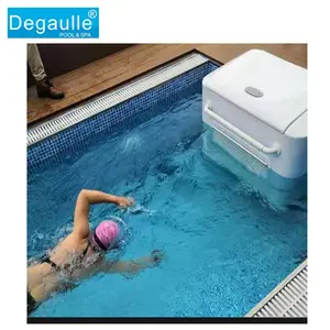 Machine de traitement de l'eau de piscine, avec compteur de courant, générateur de vagues