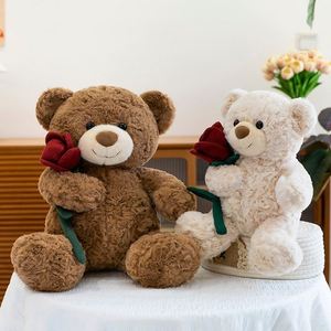 Oso de Peluche de 25 cm para el Día de San Valentín, Juguete de Peluche Suave de Algodón PP, Decoración para Fiestas Infantiles, Alivio del Estrés - Product Image 3