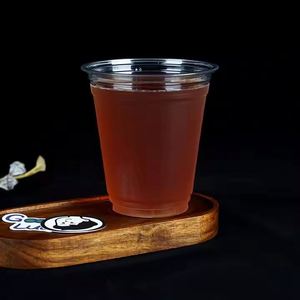 Vaso de Plástico Transparente Personalizado con Logotipo, 98 mm, con Tapas, 12oz, 16oz, 22oz, 32oz, para Café Helado, Jugo, Leche, Té, Smoothie, Cerveza - Product Image 2
