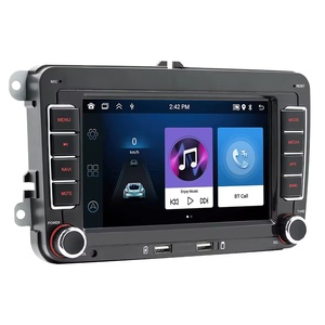 7 "2 Din HD voiture multimédia vidéo RDS Airplay autoradio sans fil CarPlay Android Auto stéréo Audio pour VW/Seat/Skoda/Passat/Golf/Polo - Product Image 1