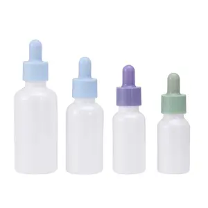 30ml Droppers Bottles Glass Colorful Oil 50ml Bottles With Dropper Pink Colored Essential Oil Bottle 50ml