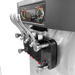 Thương mại truy cập hàng đầu mềm phục vụ máy làm kem 20-28l/h với nén embraco và precooling chức năng bàn thiết kế - Product Image 3