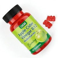 Bonbons gélifiés au vinaigre de cidre de pomme OEM, vitamines végétaliennes, soutien immunitaire, antioxydant, nouveau-nés, adolescents, adultes, perte de poids, contrôle de l'appétit