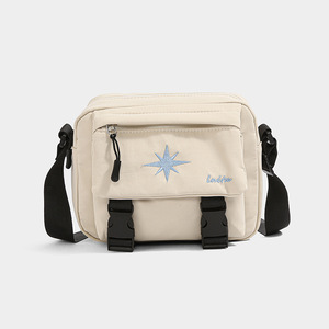 Bolsa de Mensajero de Nailon Personalizada de 6 Colores para Deportes al Aire Libre, Unisex, Simple, Impermeable, de Gran Capacidad, Multifuncional, para Viajes, Estudiantes - Product Image 2