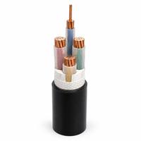 Câble d'alimentation basse tension à âme en cuivre isolé XLPE ignifuge LSZH 0,6/1 kV 4*70+1*35 mm avec gaine en PVC pour usage en construction
