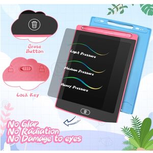 Çocuklar için 2 paket LCD yazma tableti, 8.5 inç renkli Doodle kurulu çizim tableti, seyahat oyunları öğretici oyuncaklar, doğum günü hediyeleri oyuncaklar - Product Image 5