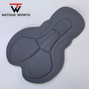 Almohadillas <span class=keywords><strong>de</strong></span> espuma <span class=keywords><strong>de</strong></span> esponja que absorbe la humedad <span class=keywords><strong>de</strong></span> Color personalizadas, almohadillas <span class=keywords><strong>de</strong></span> <span class=keywords><strong>Gel</strong></span> <span class=keywords><strong>de</strong></span> gamuza para ciclismo para MUJER, pantalones cortos acolchados para bicicleta - Product Image 3