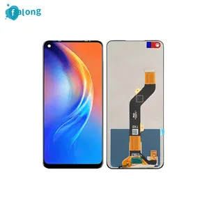 Voor Tecno Spark 7 Pro KF8 Display En Touch Screen Digitizer Vergadering Lcd Compleet Scherm Vervanging Voor CG6 CG6J Camon 17 18i