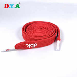 Tùy chỉnh in logo dây rút dây với kim loại kết thúc phẳng <span class=keywords><strong>drawcord</strong></span> dập nổi logo - Product Image 4