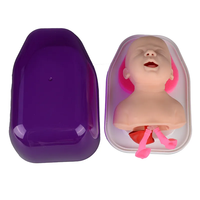 Entraîneur d'intubation pédiatrique avec système de rétroaction des voies respiratoires Modèle de formation Mannequin d'intubation nouveau-né Kit de pratique