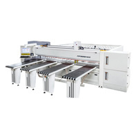 Machine de découpe et de rainurage automatique CNC chinoise, haute précision, moteur 11 kW, scie à poutre horizontale pour panneaux de bois, 3700 mm max