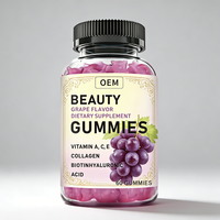 Gummies de collagène éclaircissantes pour la peau à base de L-Glutathion – Compléments de beauté pour adultes
