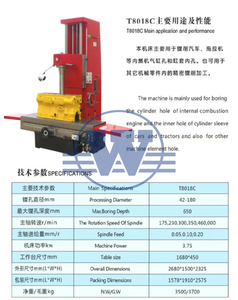 เครื่องเจาะละเอียดสำหรับบล็อกกระบอกสูบเครื่องยนต์แนวตั้งรุ่น T7220B - Product Image 5