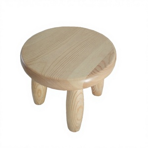 Eco-friendly Painted Smooth Finish Pine Three Legged Antique Imitation Animal Theme <b>Stool</b> Foot Chair Kid <b>Stool</b> Wood <b>Garden</b> - Product Image 3