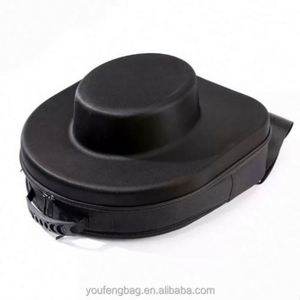 High Quality Customized Waterproof Shock Proof Portable EVA Cowboy <b>Hat</b> Carrier Case with Custom Logo for Team Sports Travel - Product Image 3