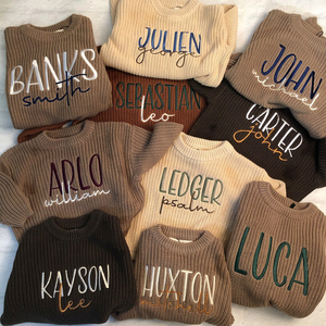 Pullover per bambini all'ingrosso maglieria invernale per bambini <span class=keywords><strong>vestiti</strong></span> semplici a maglia per ragazzi e ragazze maglioni per neonati - Product Image 1