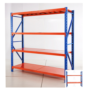 Heavy Duty Adjustable Powder Coated Steel Beam Racks with Long Span Warehouse <strong>Racking</strong> System Corrosion Protection <strong>for</strong> <strong>Storage</strong> - Product Image 2