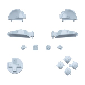 EXtremeRate Kit complet de boutons de remplacement DIY vert céladon pour réparation des touches ABXY, D-pad, ZR, ZL, L, R du manette Pro Nintendo Switch - Product Image 1