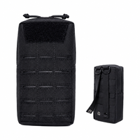 Sac de taille tactique Molle, sac de randonnée en plein air, pochette pour téléphone, accessoire EDC, sac utilitaire, sac en nylon imperméable