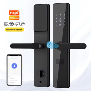 Electronic Smart Smart Locks Wifi Tuya <strong>Knob</strong> Key <strong>Doors</strong> <strong>Digital</strong> Security Fingerprint Handles Smart <strong>Door</strong> Lock - Product Image 1