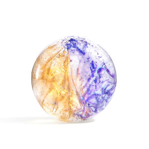 도매 개인 라벨 유기농 얼굴 바디 워싱 나이아신 아미드 바 비누 라운드 크리스탈 보석 수제 비누 선물 - Product Image 5