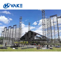 Soporte DE LUZ DE DJ portátil de aleación de aluminio con certificado Ce & TUV para Music Venue Truss