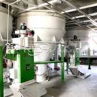 Ligne de production de granulés d'aliments pour volailles RICHI - Ligne de production d'aliments pour volailles entièrement automatique, coût de la usine de fabrication d'aliments pour volailles