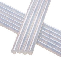 Colle EVA multi-usages, super viscosité BT-4120, 11 mm * 300 mm, blanc laiteux, colle thermofusible en bâton pour pistolets à colle, bricolage