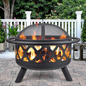 Foshan moderno rectángulo occidental Sculls Fire Pit ecológico DIY estola Fogonero <span class=keywords><strong>chimenea</strong></span> sin humo Poker para uso en Patio - Product Image 3