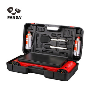 Ensemble de luxe multifonctionnel pour le camping, réchaud à gaz portable pour pique-nique en plein air avec grill en valise - Product Image 5