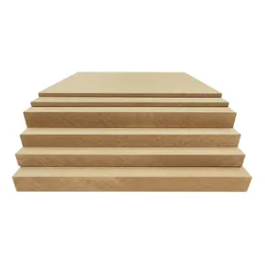 Chinesische rohe Mdf-Platte dekorative Platte 18Mm 280*122 Holz raue Mdf-Platte in Thailand