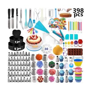 1 unidad Kit de herramientas ecológicas de grado alimenticio aptas para lavavajillas para decoración de pasteles, utensilios de repostería, soporte giratorio para glaseado - Product Image 1