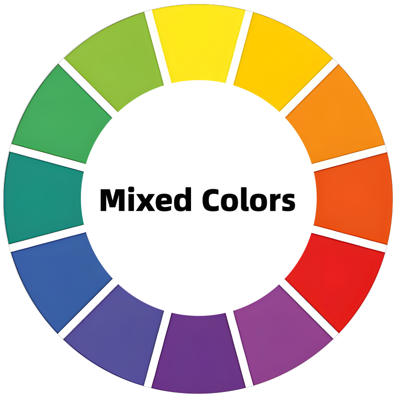Couleurs mixtes